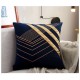 LÜX DEKORAFİT DERİ & NAKIŞLI KADİFE 45X45 KIRLENT KILIFI LÜX DEKORAFİT DERİ & NAKIŞLI KADİFE 45X45 KIRLENT KILIFI