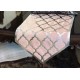 LÜX PETEK KADİFE SUNİ VARAKLI DERİLİ RUNNER 100X33 CM LÜX PETEK KADİFE SUNİ VARAKLI DERİLİ RUNNER 100X33 CM