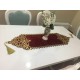 LÜX OSMANLI KADİFE SUNİ VARAKLI DERİLİ RUNNER 100X33 CM LÜX OSMANLI KADİFE SUNİ VARAKLI DERİLİ RUNNER 100X33 CM