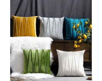 2Lİ KADİFE LASSE ŞERİTLİ KIRLENT KILIFI