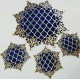 LÜX KADİFE SUNİ VARAK DERİLİ 4LÜ SET RUNNER 80x80 CM LÜX KADİFE SUNİ VARAK DERİLİ 4LÜ SET RUNNER 80x80 CM