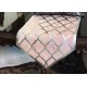 LÜX PETEK KADİFE SUNİ VARAKLI DERİLİ RUNNER 100X33 CM LÜX PETEK KADİFE SUNİ VARAKLI DERİLİ RUNNER 100X33 CM