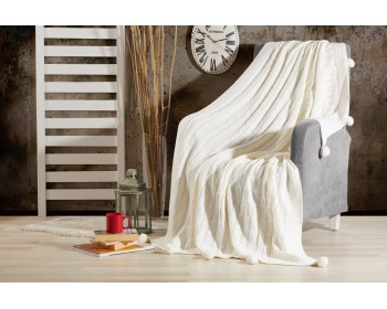 DİVA HOME ÖRGÜ KOLTUK ŞALI 130X170