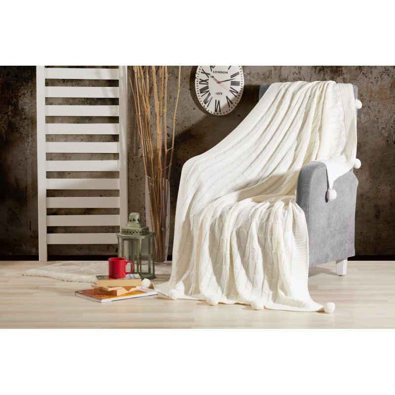 DİVA HOME ÖRGÜ KOLTUK ŞALI 130X170 DİVA HOME ÖRGÜ KOLTUK ŞALI 130X170