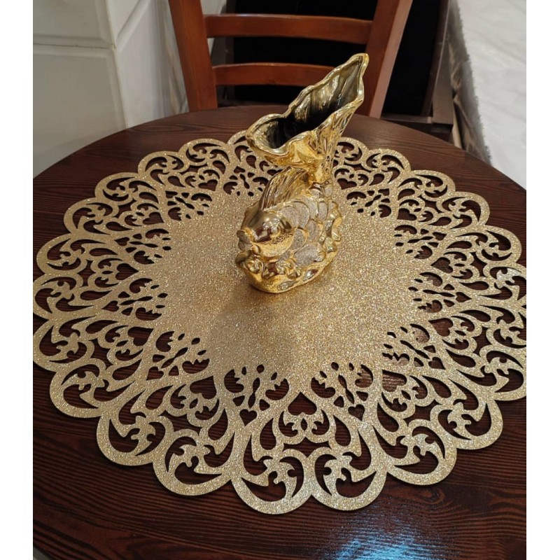 LÜX SİMLİ VARAKLI DERİLİ ZİGON RUNNER 70X70 CM LÜX SİMLİ VARAKLI DERİLİ ZİGON RUNNER 70X70 CM