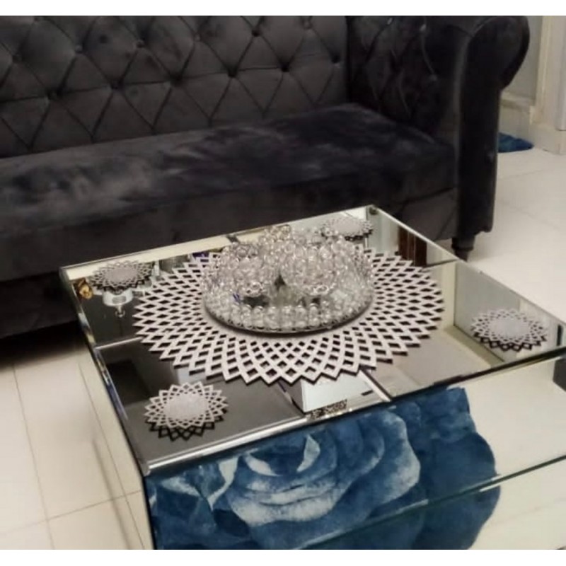 LÜX SİMLİ VARAKLI DERİLİ ZİGON RUNNER 70X70 CM LÜX SİMLİ VARAKLI DERİLİ ZİGON RUNNER 70X70 CM