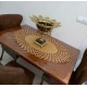 LÜX SİMLİ VARAKLI DERİLİ ZİGON RUNNER 70X70 CM LÜX SİMLİ VARAKLI DERİLİ ZİGON RUNNER 70X70 CM