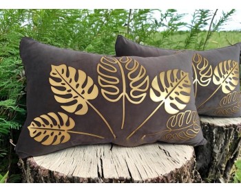 LÜX DEKORAFİT DERİ & KADİFE  60X35 KIRLENT KILIFI