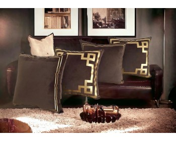 LÜX DEKORAFİT DERİ & KADİFE  45X45 KIRLENT KILIFI