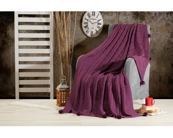 DİVA HOME ÖRGÜ KOLTUK ŞALI 130X170