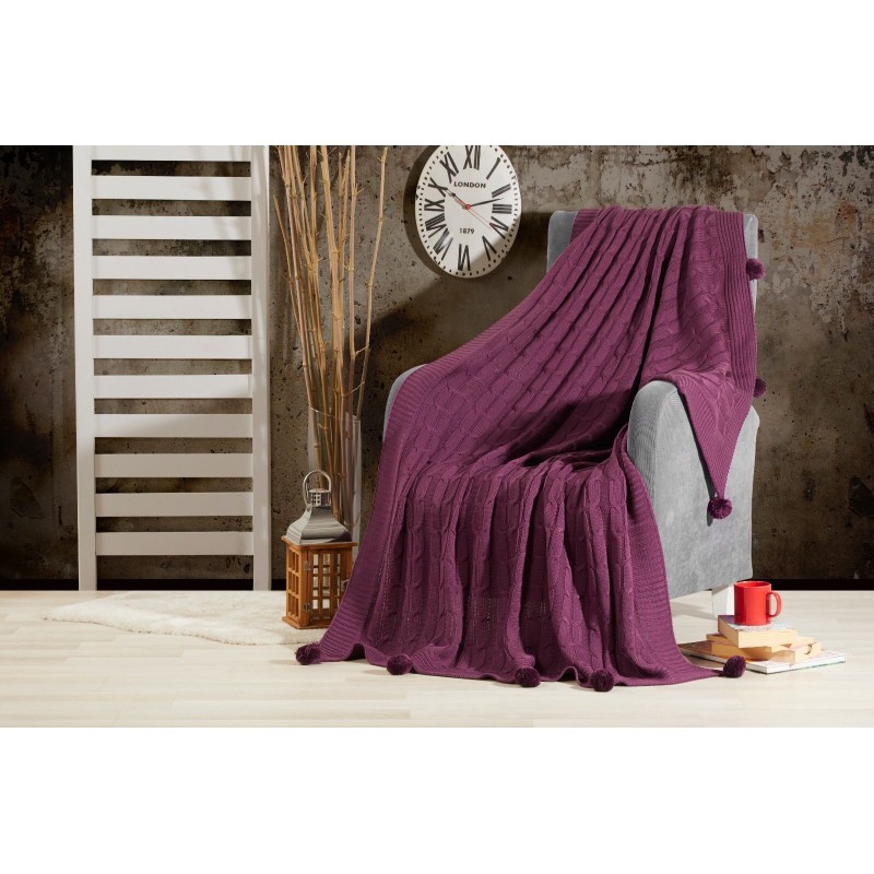 DİVA HOME ÖRGÜ KOLTUK ŞALI 130X170 DİVA HOME ÖRGÜ KOLTUK ŞALI 130X170